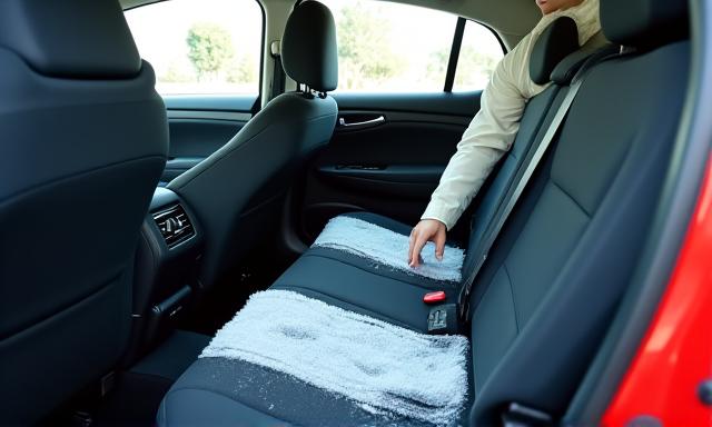 E-hailing vehicle cleaning