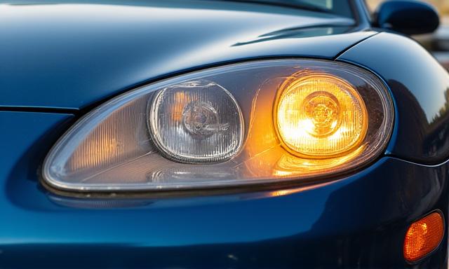 Headlight restoration service